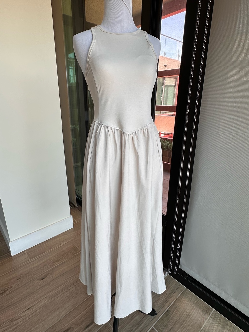lululemon athletica Cream Sleeveless Maxi Dress - Picture 2 of 11